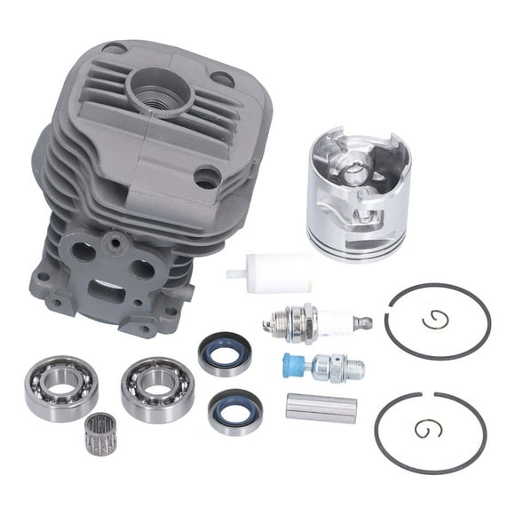 Mgaxyff Chainsaw Oil Seal Bearing Set,Cylinder Kit,51mm Cylinder Piston Bearing Oil Seal Kit For Partner K750 K760 Cutoff Concrete Saw Parts