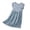 Pink, variant on Girls Tulle Dress Tween Girls Dress Ruffle Sleeve Elastic Straps Smocked A-Line Tulle Summer Long Party Birthday Sundress Size 7-8 (Light Purple,7-8 Years)