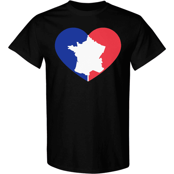 France Soccer Graphic Tee, French National Team Fan Tops