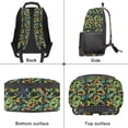 thumbnail image 6 of Yuyamidu Middle School Backpack for Boys Girls, Dinosaur Kids School Bags with Zipped Front Pocket School Supplies Bookbag Laptop Backpack, 6 of 7