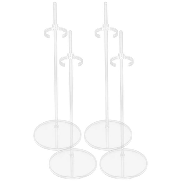 4 Pcs Supports pour Poupées Support de Présentation Support de Figurines Support de Rangement pour Poupées