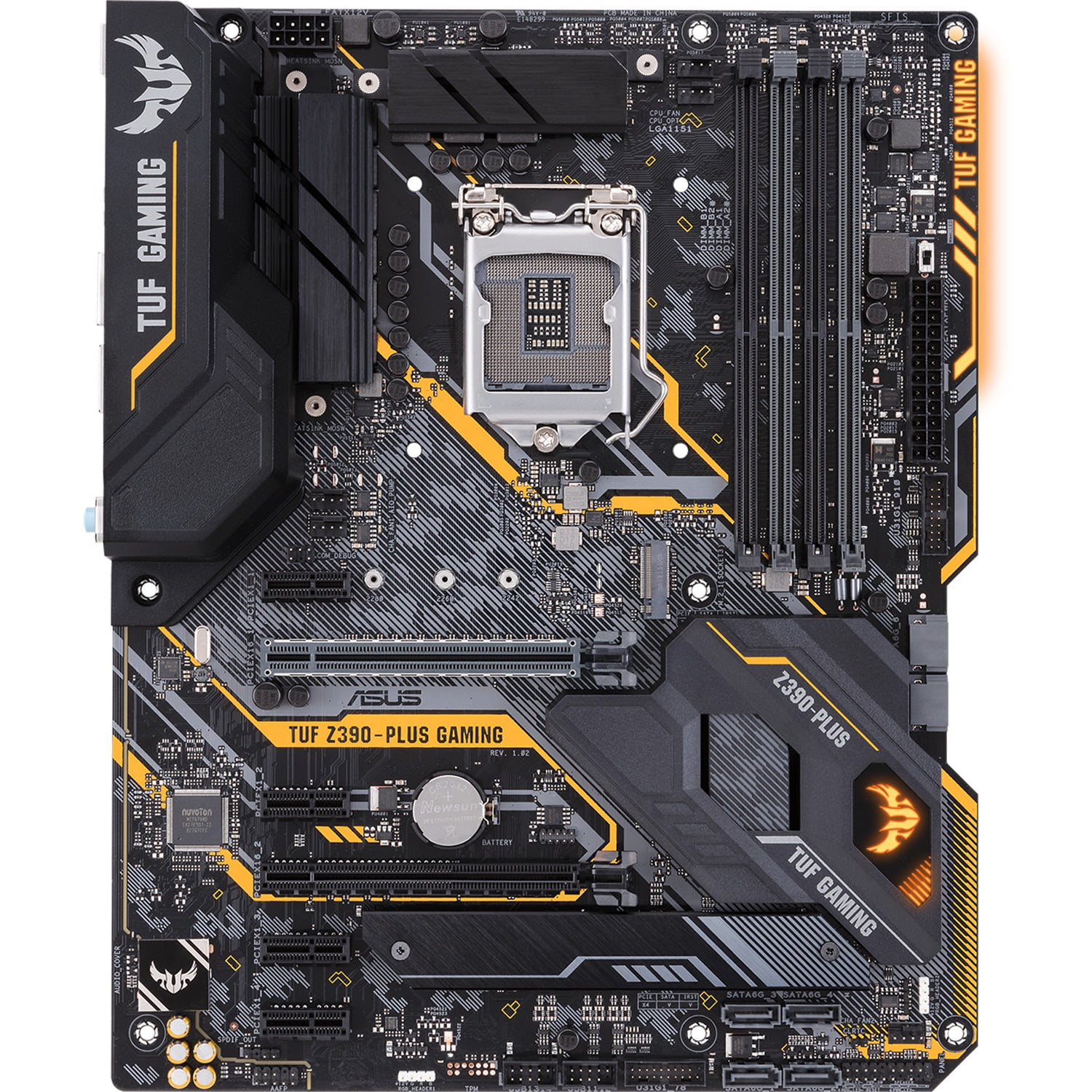 Asus TUF Z390-Plus Gaming (Wi-Fi) LGA 1151 (300 Series) Intel Z390