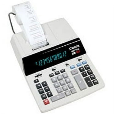 Canon MP21DX Desktop Printing Calculator, 12 Digit Display, Soft White