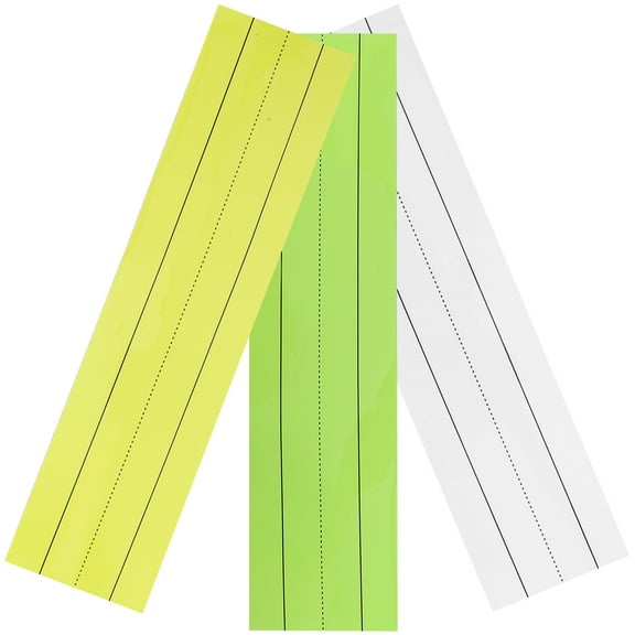 3 Pcs Magnetic Notepads Magnets Dry Erase Sentence Strips Fridge Refrigerator List