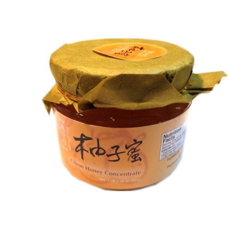 NineChef Bundle - Citron Honey Concentrate - 19.39oz (Pack of 1) + 1 NineChef Brand Long Handle Spoon
