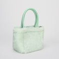 thumbnail image 2 of Bolso satchel peludo para mujer bandolera esponjosa de Color sólido bolso diario de invierno para mujer, 2 of 7