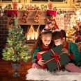 thumbnail image 2 of 2-Pack 36 Inch Decorative Tabletop Mini Christmas Trees, 2 of 7