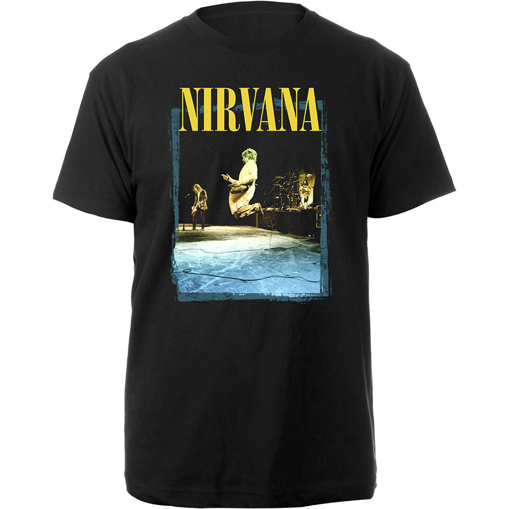 Nirvana stage jump t shirt Clearance