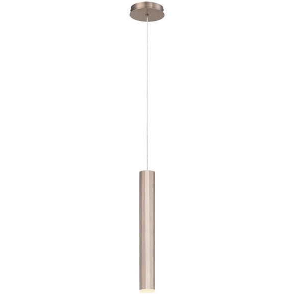 16 Inch 4.3W 1 Led Pendant-Champagne Finish Eurofase Lighting 35704-034