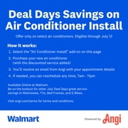 LG 12,000 BTU Dual Inverter Smart Window Air Conditioner, LW1222IVSM