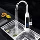 thumbnail image 2 of Bearachild Disfrute de agua fría y caliente con un grifo de cocina giratorio de 360 grados y un grifo eléctrico con calefacción de Juegos de accesorios de baño, 2 of 6