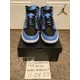 thumbnail image 2 of Ni - ke DS 2023 Ni - ke Air Jordan 1 Mid University Blue Black Men’s Sz 11.5, 2 of 5
