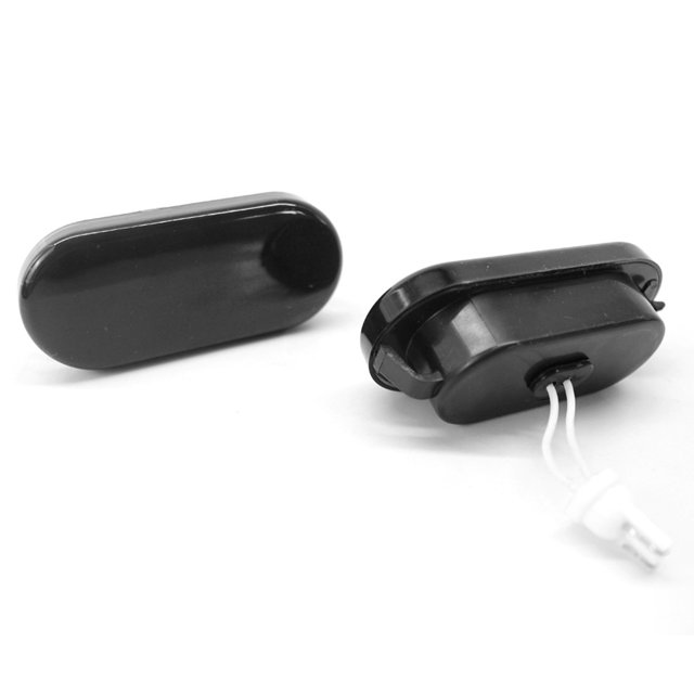Kenally 2 uds lente de humo flujo dinámico LED señal de giro lámpara de luz de posición lateral para Golf 3 4 MK4 3BG Polo 6N 9N Bora Vehículos, repuestos y accesorios Mis No.02 Kenally VI001400-02B