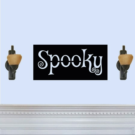 Simple Spooky Halloween Themed Laser Cut Solid Steel Decorative Home Accent Wall Sign Hanging