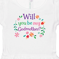 thumbnail image 4 of Inktastic Will You Be My Godmother Proposal Girls Baby Dress, 4 of 5