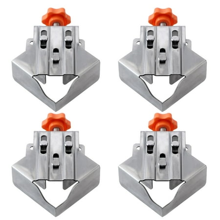 

Tengma Tools and Supplies Big Sale ! Stainless Steel Right Corner Clamp 90° Right Angle Clamp for Woodworking Right Angle Clip Fixer Single Handle Clamps