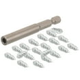 thumbnail image 4 of WHAMVOX 20Pcs Silver Steel Tire Studs for Cars and Motorcycles 1.30X0.50X0.50in, 4 of 8