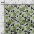 thumbnail image 2 of oneOone Cotton Silk Green Fabric Floral Diy Clothing Quilting Fabric Print Fabric By Yard 42 Inch Wide, 2 of 5