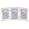 thumbnail image 1 of Lawrence Frames Cadre Photo Triple Plaqué Argent - 4 x 5 Po., 1 of 1