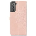 thumbnail image 5 of TECH CIRCLE for Samsung Galaxy S23 Wallet Case, Durable Floral Magnetic Flip Kicktand Hand Strap Premium PU Leather Phone Cover with Card Slots Holder for Samsung Galaxy S23 6.1",Rosegold, 5 of 17