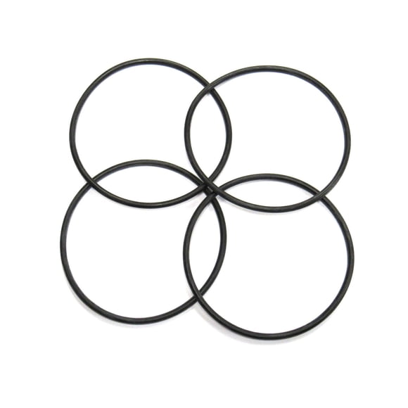 Captain O-Ring – Replacement 3.5” O-Rings for APEC Essence, Ultimate Reverse Osmosis RO Water Filter Housings (4 Pack) (Version A (O-RING-SET))