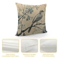 thumbnail image 4 of SHANXI s Pillows Bule Throw Pillow Case Linen for Home Couch Sofa Livingroom 20x20in, 4 of 5