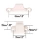 thumbnail image 5 of 2x Kit de retenedor de puerta en forma de T, soporte de gancho de plástico para dejar de retener, Compatible con autocaravana, caravana, 5 of 5