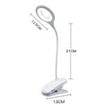 thumbnail image 2 of SAYFUT Clamp LED Desk Lamp, Adjustable design Integrated USB Port Energy Efficient 3 Brightness Levels and 3 Color Modes For Home Office, White, 2 of 7