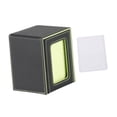 thumbnail image 4 of DYNWAVECA Card Deck Box Card Deck Storage Box, Transparent Window Album Card Holder Case Card Cards Case TCG Cards Protector Decks Case black green, 4 of 10