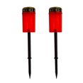 thumbnail image 2 of Flmtop 2Pcs Outdoor Cemetery Ritual Waterproof Candle Lamp Solar Powered Eletric Light, 2 of 7
