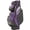 Dark Gray Light Gray Violet, variant on Accelerated Golf Z-100 Dark Gray Light Gray Violet Cart Golf Bag