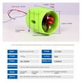 thumbnail image 3 of 12V-24V Propeller Blades Submarine Thruster Brushless Motor 4 Blade Propeller For RC Model Boat Parts, 3 of 5