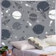 thumbnail image 2 of Tapestry Starry Sky Planet para pared de habitación, 150 x 100 cm, microtela, 2 of 2