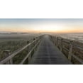 thumbnail image 2 of Londal, Leif 14x10 White Modern Wood Framed Museum Art Print Titled - Morning Walk., 2 of 4