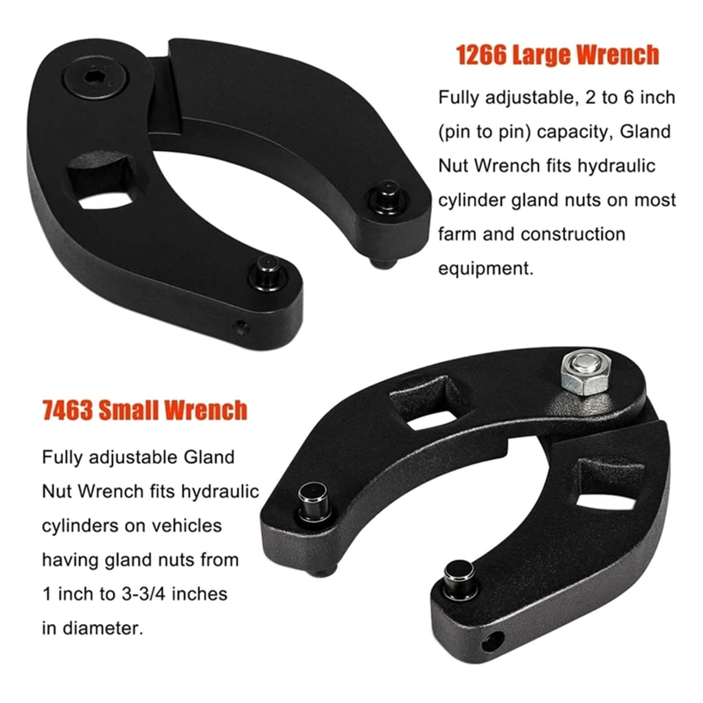Adjustable Wrench Gland Nut Spanner Wrench Tool for Constructions Equipment