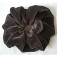 thumbnail image 5 of Penny's Boutique Charcoal Velvet Hair Scrunchy - Regular, 5 of 7