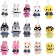 thumbnail image 2 of Dog Plush Keychain for Kids Toys with Hanging Pendant Backpack Accessory Gift, 2 of 10