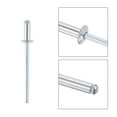 thumbnail image 3 of Unique Bargains 3.2mm Diameter 9mm Grip Length Silver Tone Aluminum Blind Rivets 60 Pack, 3 of 4