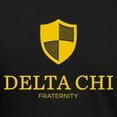 thumbnail image 3 of CafePress - Delta Chi Vertical Yellow Logo T Shirt - Mens Tri-blend T-Shirt, 3 of 4