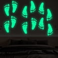 thumbnail image 3 of LHWEN Hallowe-en Luminous Wall Stickers Removable Horrifying Footmark DIY Sticky Mural Decals PVC Material Realistic Shapes Easy to Apply and for Home Living Room Bedroom Bathroom Hallowe-en Decor, 3 of 8