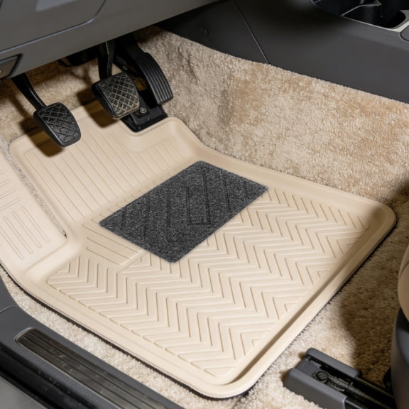 MOKKHNB 5Pcs Car Floor Mats Grey Heavy Duty Automotive Floor Rugs for Car Interior Protection and Repair