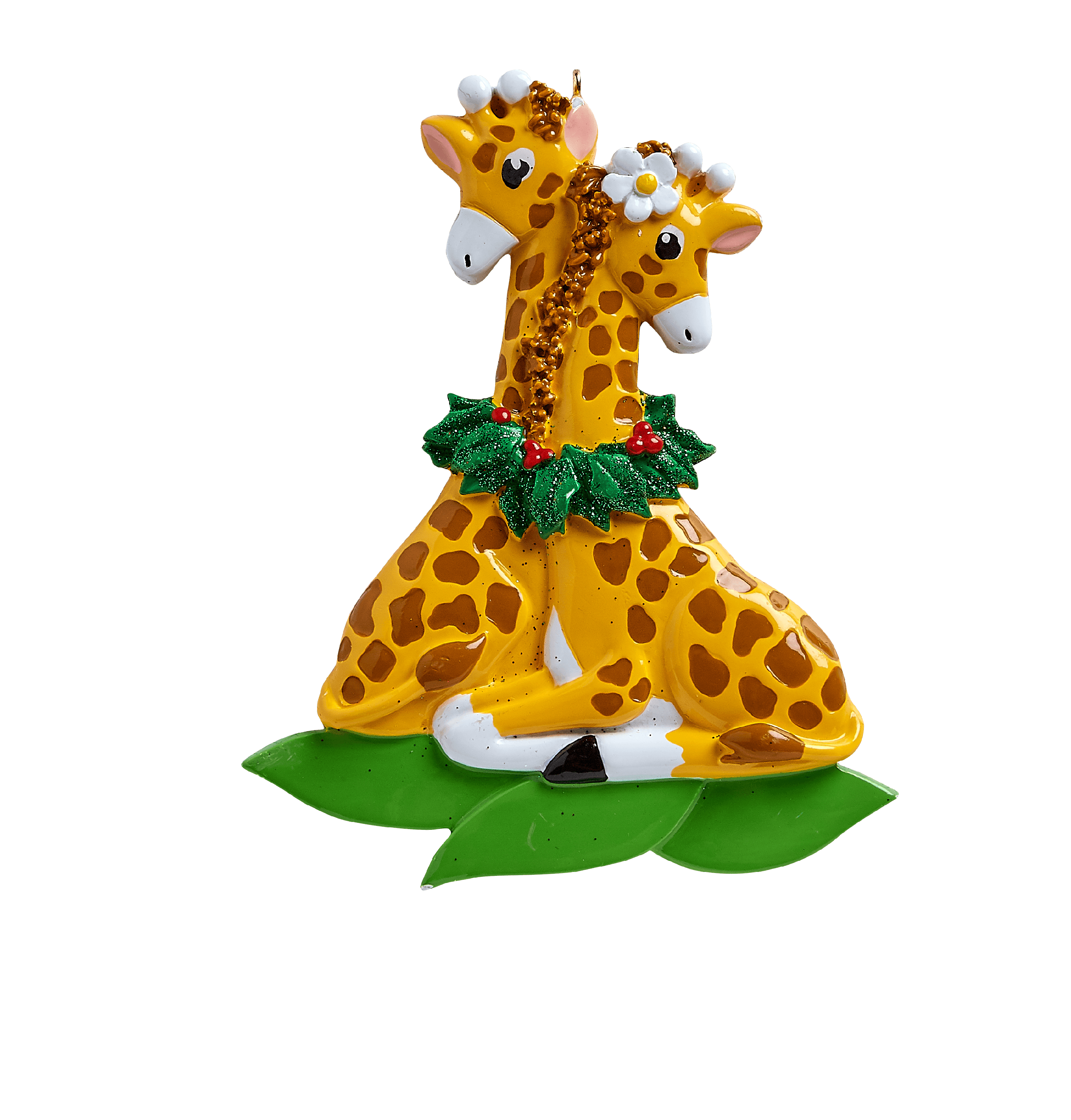Giraffe Couple Personalized Christmas Ornament  Walmart.com  Walmart.com