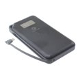thumbnail image 6 of Slim 10000mAh Portable Battery Charger Backup PowerBank 2-Port USB LED Display Charging Adapter [Black] X5G for LG Stylo 3, V20 V30 - Motorola Droid Turbo 2, Moto Z Droid Force Droid Z2 Force, 6 of 6