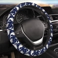 thumbnail image 4 of Uemuo Angry Shark Printed Car Elastic Steering Wheel Cover - Universal Car Accessory for Diverse Cars Anti-Slip, and Comfortable- 15", 4 of 8