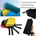 thumbnail image 3 of Vacemry 4Pcs Small Zipper Tool Bag Pouch, Heavy-Duty Canvas Tool Organizer Storage for Hand Tools Hardware Accessories, Portable Electrician Plumber Mechanic Tool Carrier, Compact Lightweight, 3 of 9