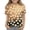 #A30-Saffron, variant on Abcomgle Girls Tshirts 6-7 Years Old Crewneck Daisy Flower Print Toddler Girls T-Shirts Short Sleeve Toddler T-Shirt Summer Gradient Cotton Tops