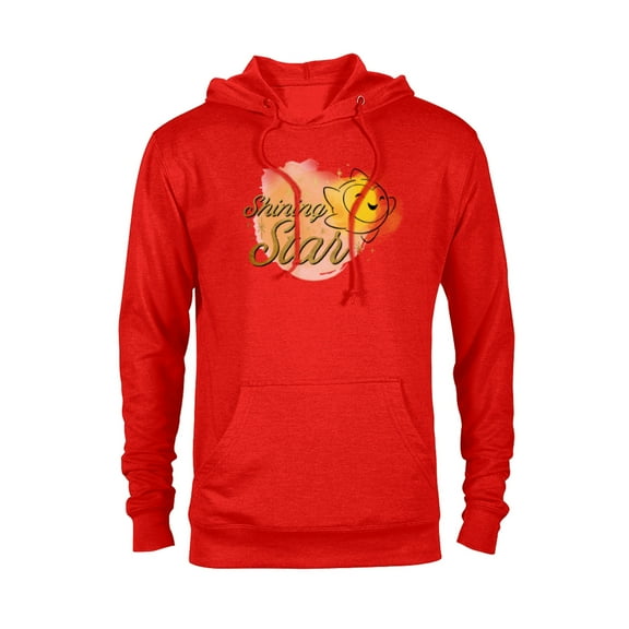 Disney Wish Star “Shining Star” - Pullover Hoodie for Adults - Customized-Red
