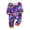 Baby, variant on Halloween Pajamas, Family Matching Pajamas, Halloween Pajamas for Family, Halloween Family Pajamas Purple Galaxy Ghost Pumpkin Print Short Sleeve Pants Set for Holiday Celebration,12 Months