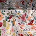 thumbnail image 5 of Pink Flowers Cloth Napkins, Spring Farmhouse Floral Leaves Vintage Washable and Reusable Dinner Napkins Set of 4, Table Napkin for Kitchen Party Birthday Wedding Hotel Housewarming 20"x20", 5 of 8