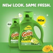 Gain Liquid Laundry Detergent, Original Scent, 184 fl oz, 128 Loads
